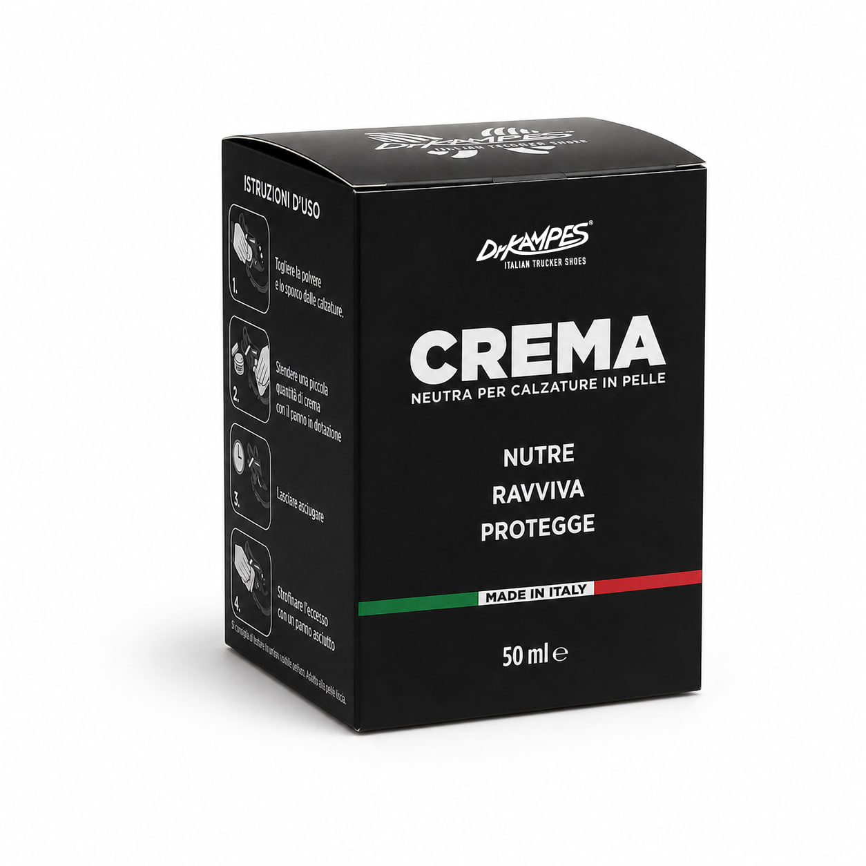 Kit Crema Dr Kampes per Scarpe in Pelle